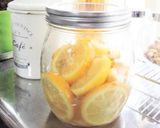 A picture of step 4 of Preserved Lemons.