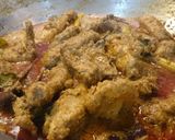 A picture of step 5 of Spicy asian chicken rendang.