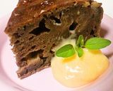 A picture of step 3 of Low-Calorie Banana, Chocolate & Tofu Cake.