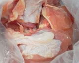 A picture of step 1 of Mayo-Karaage Fried Chicken.