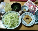 A picture of step 1 of Okonomiyaki - Onomichi-yaki.