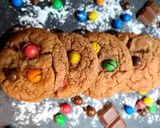 Une image de l'étape 4 de Cookies aux m&m's crispy.