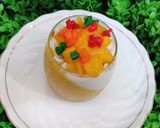 A picture of step 5 of Mango Panna Cotta.
