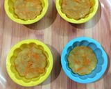 A picture of step 5 of Carrot muffin in microwave eggless.