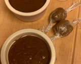 Une image de l'étape 1 de Coulant chocolat cœur praliné.