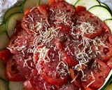 Foto del paso 2 de la receta: Tarta de tomate y calabacín