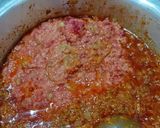 A picture of step 5 of Cheese Pav bhaji.
