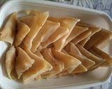 A picture of step 6 of Triangle shape Mini Samosa.