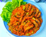 Foto langkah ke 7 dari resep Balado Terong Isi Ayam.