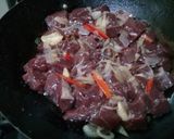 Foto del paso 1 de la receta: Hígado con cebolla y morrón
