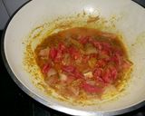 A picture of step 5 of Tinday gosht(chicken).