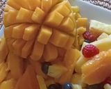 Foto del paso 4 de la receta: "Un jardín Tropical" 🥭🫐🍊