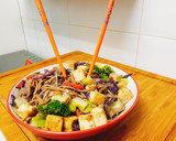 Foto del paso 9 de la receta: Tofu con Verduras y Fideos Soba