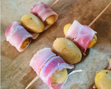 Foto del paso 2 de la receta: Brocheta de patatas y bacon