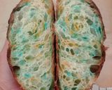 Foto langkah ke 21 dari resep Blue-Orange Sprinkles Sourdough Bread.