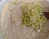 Cukkinis tökfőzelék tejfölös ahogy mi szeretnünk (nem napközis fajta recept) recept fázis 5 fotója