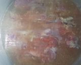 A picture of step 5 of Kadu gosht.