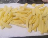 A picture of step 2 of French Fries in Cosori Air Fryer.