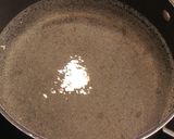 A picture of step 1 of Taro and Sago with Coconut Milk.
