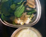 A picture of step 1 of Paneer tikka masala.