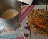 A picture of step 2 of Jaggery tea.
