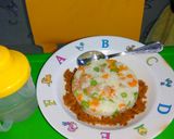 Foto langkah ke 4 dari resep Nasi goreng batita ku🚸😍.