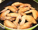 A picture of step 3 of Delicious Chicken Wings with Sweet and Salty Sauce.