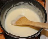 A picture of step 3 of Soy Milk Kudzu Kanten Jello Snack.