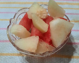Foto del paso 2 de la receta: Compotera refrescante (sandía, melón, arándanos)
