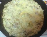 A picture of step 7 of Messy Quiche.