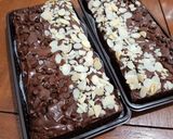 Foto langkah ke 7 dari resep Brownies panggang shiny crust.