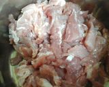 A picture of step 1 of My Chunky Bacon Pea Soup. 'yummy'.
