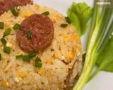 รูปขั้นตอนการทำที่ 5 ของ 🍚ข้าวผัดแหนมหมูสุดอีซี่🐷