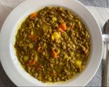 A picture of step 6 of Lentejas (Spanish cuisine).