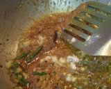 A picture of step 1 of Potato Capsicum curry.