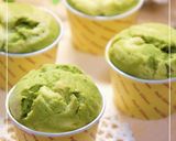 A picture of step 8 of Marbled Matcha Muffins.