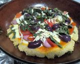 Foto del paso 17 de la receta: Pizza 🍕casera con masa de harina de avena en sartén 🍳