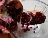 Gránátalmás gesztenyetorta /liszt helyett dióval/ recept fázis 5 fotója