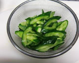 A picture of step 3 of Cucumber with Sesame Seeds.