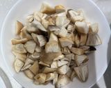 A picture of step 1 of Chilled Winter Melon and Dried Scallop Soup.
