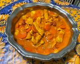 A picture of step 20 of Chicken with Carrots, Spices, and Coconut Milk.
