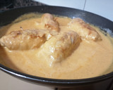 Foto del paso 6 de la receta: Rollitos de pollo y bacon en salsa de almendra
