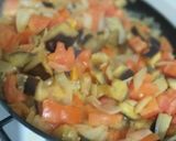 Foto del paso 3 de la receta: Fideos caseros con salsa de berenjenas