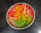 A picture of step 1 of Instant Chilli And Carrots Pickle.