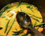 A picture of step 7 of Curry Chicken.