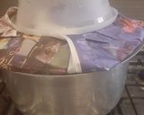 A picture of step 5 of سبزی پلاو.