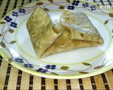 A picture of step 6 of Left over roti nasta in 10 minutes.