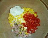 A picture of step 4 of Granny´s salad.