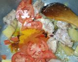 A picture of step 4 of Shola Biryani.