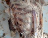 A picture of step 1 of Open Faced Chicken n Gravy sandwich w/ Mashed Tators.